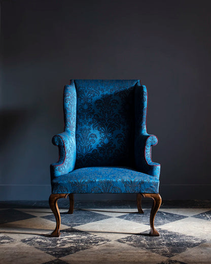Wing Armchair - English Walnut - antique finish