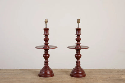 Batavian Lamp - Hand Painted & Distressed