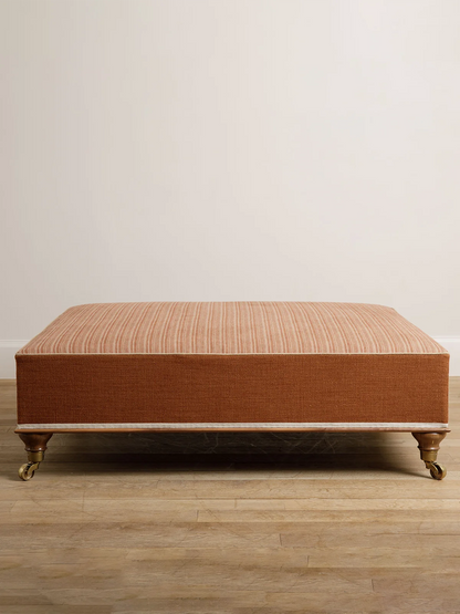 Beeton Ottoman - English Walnut - oiled & waxed