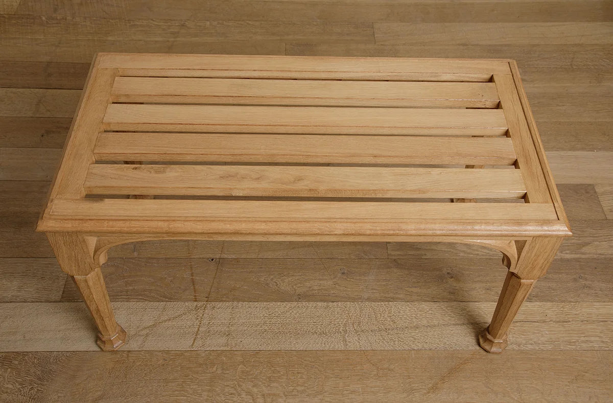 Blythe Bench - Oxidised solid oak