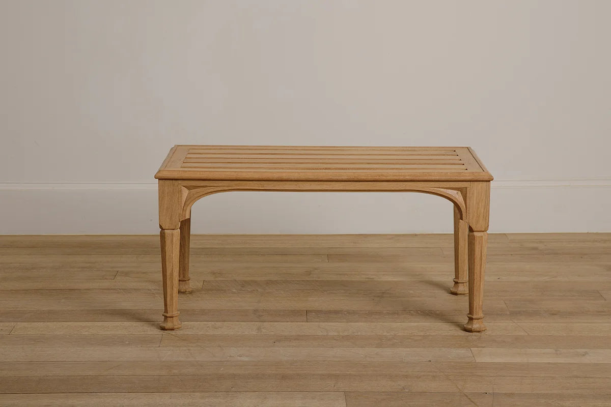 Blythe Bench - Oxidised solid oak