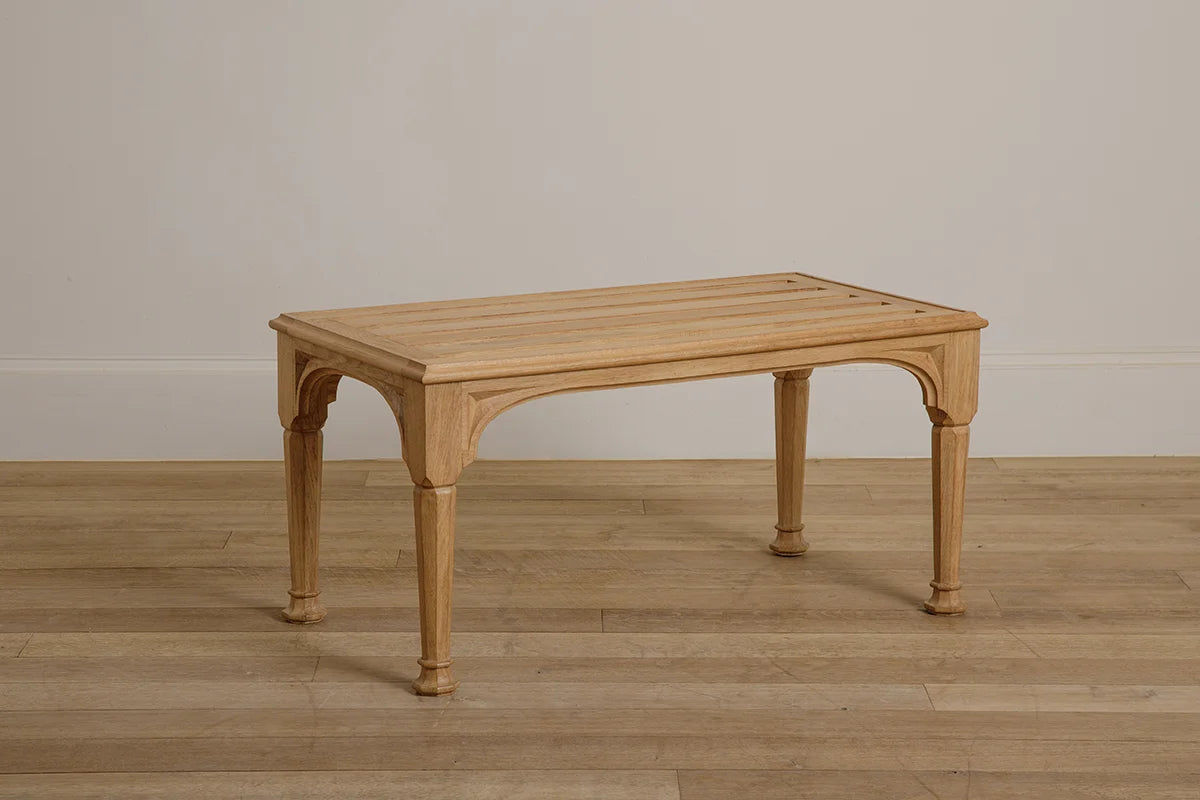 Blythe Bench - Oxidised solid oak