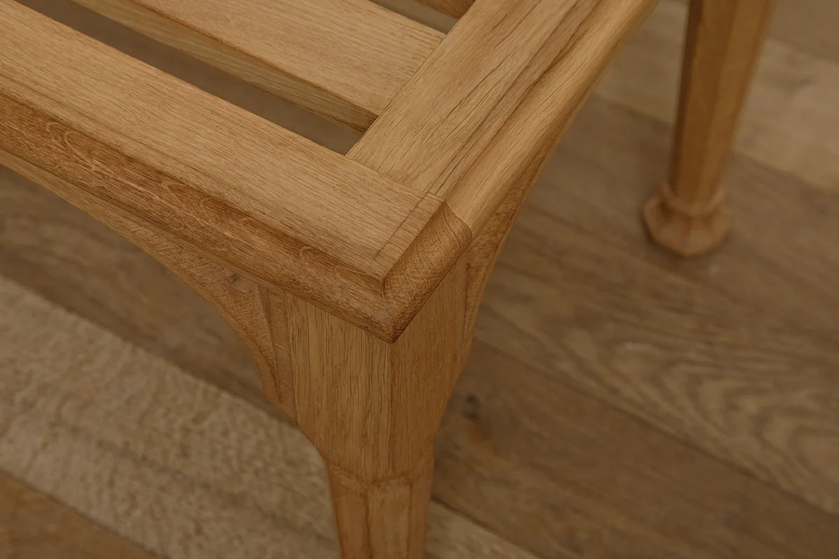 Blythe Bench - Oxidised solid oak