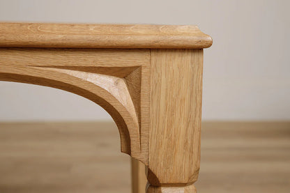 Blythe Bench - Oxidised solid oak