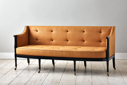 Clarence Sofa - Solid beech - Ebonised finish