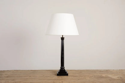 Column Lamp - Ebonised