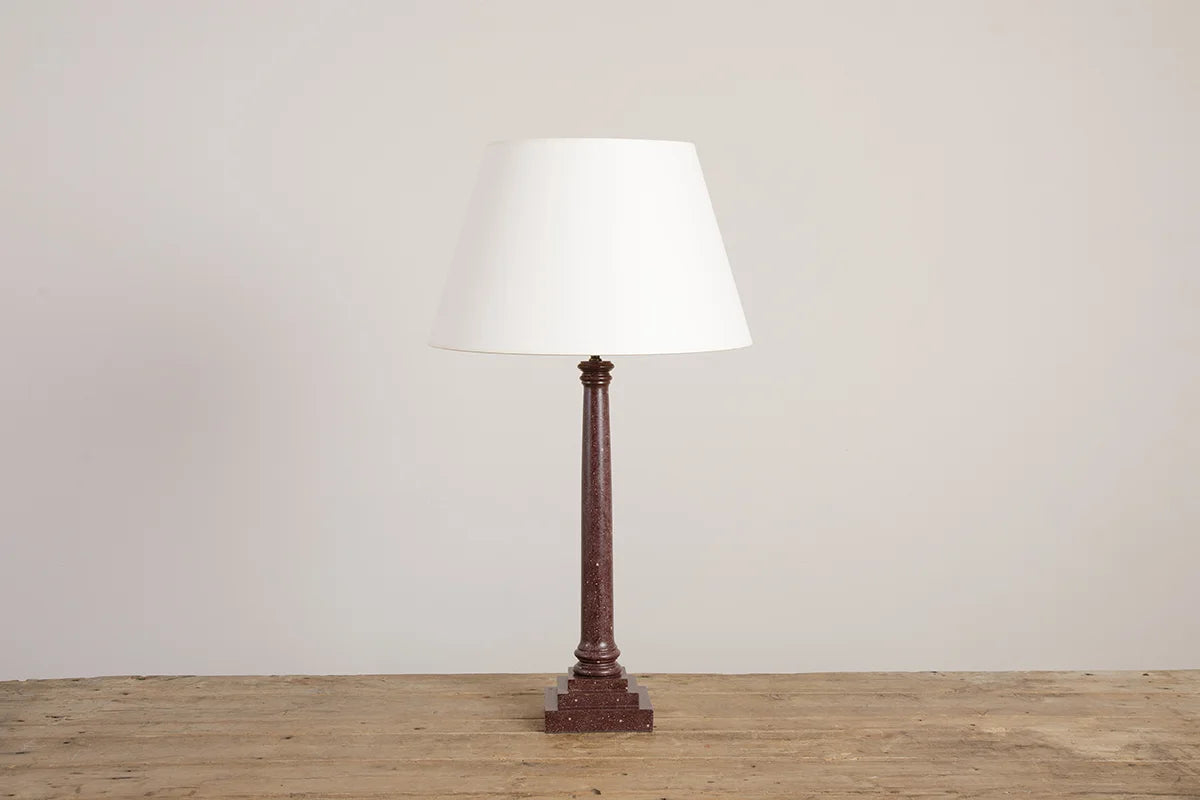 Column Lamp - Porphyry