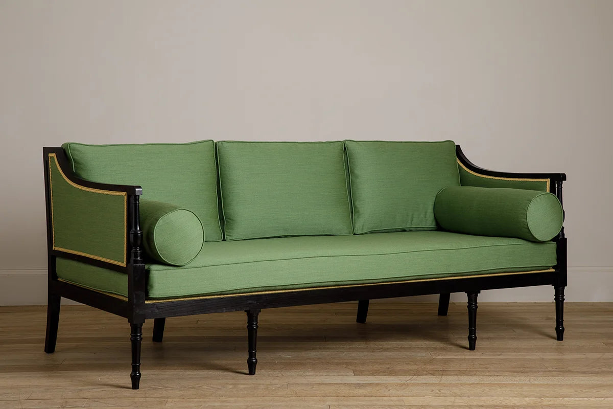 Ferguson Sofa - Solid beech - Ebonised finish