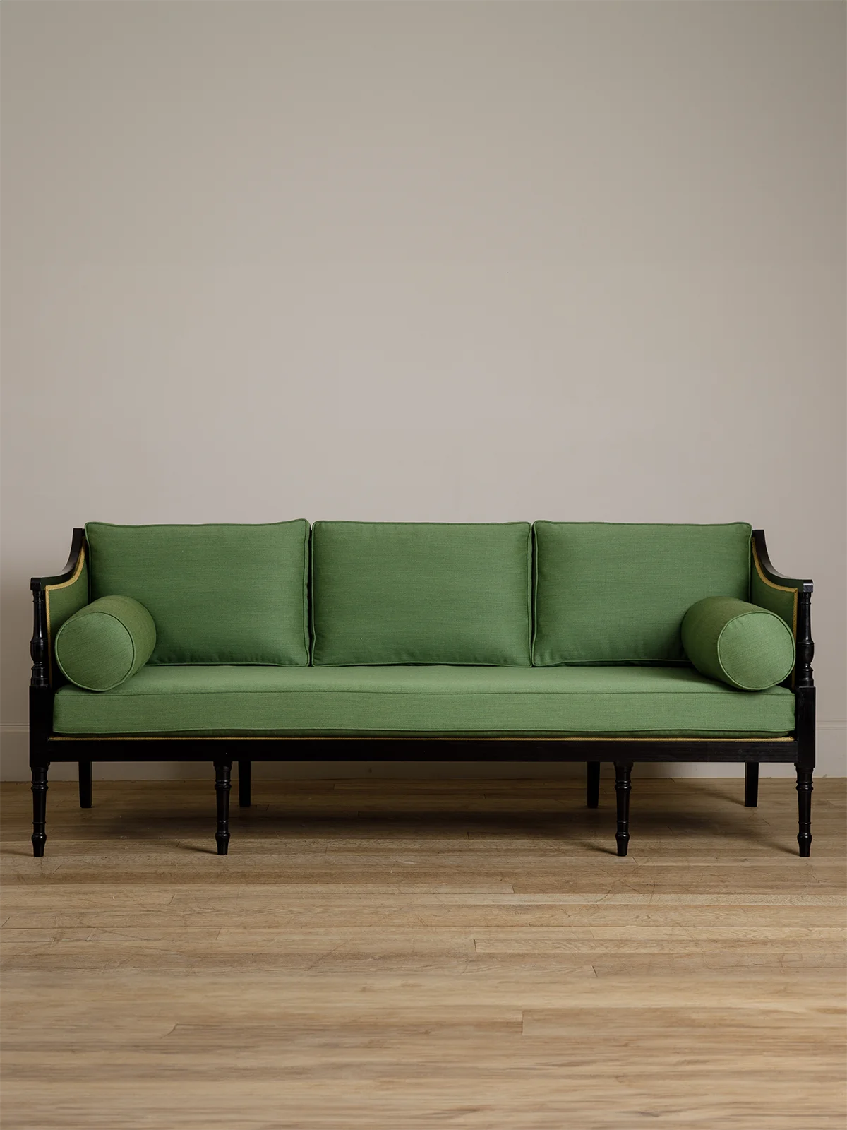 Ferguson Sofa - Solid beech - Ebonised finish