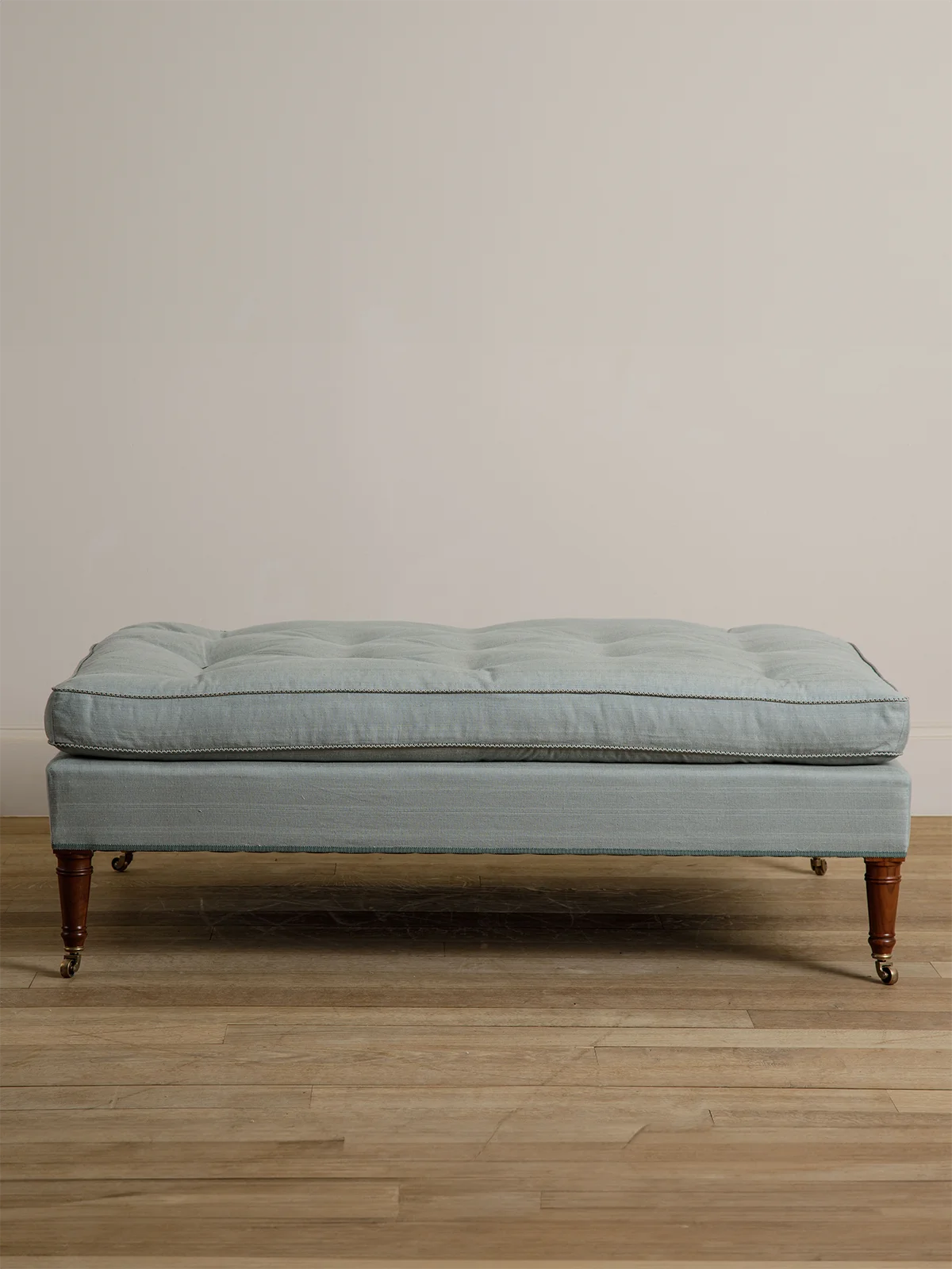 Finch Footstool - Walnut - oiled & waxed