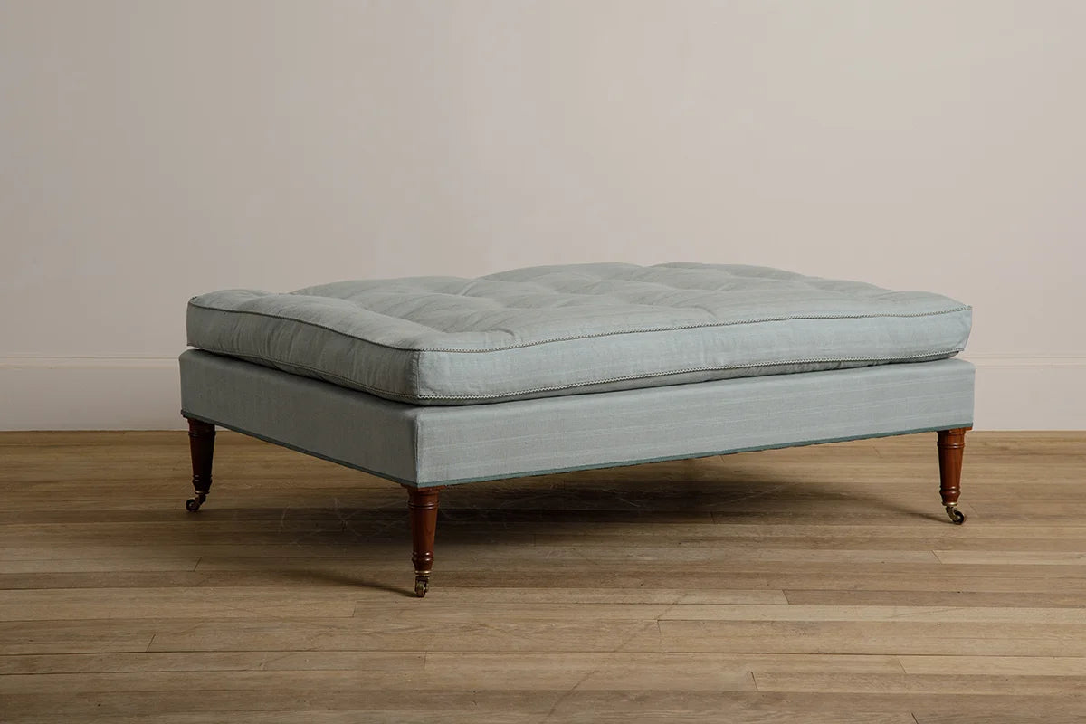 Finch Footstool - Walnut - oiled & waxed
