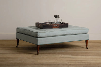 Finch Footstool - Walnut - oiled & waxed