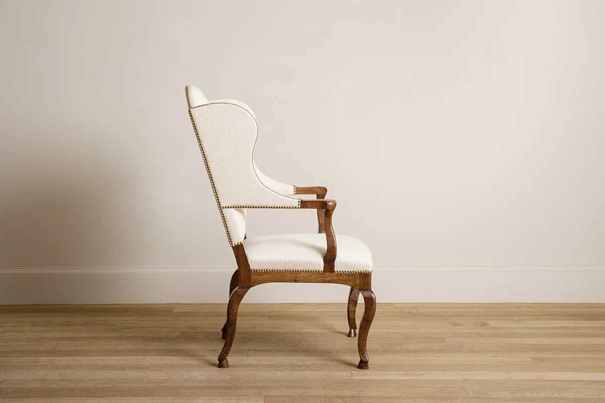 Hoof Chair - English Walnut - antique finish