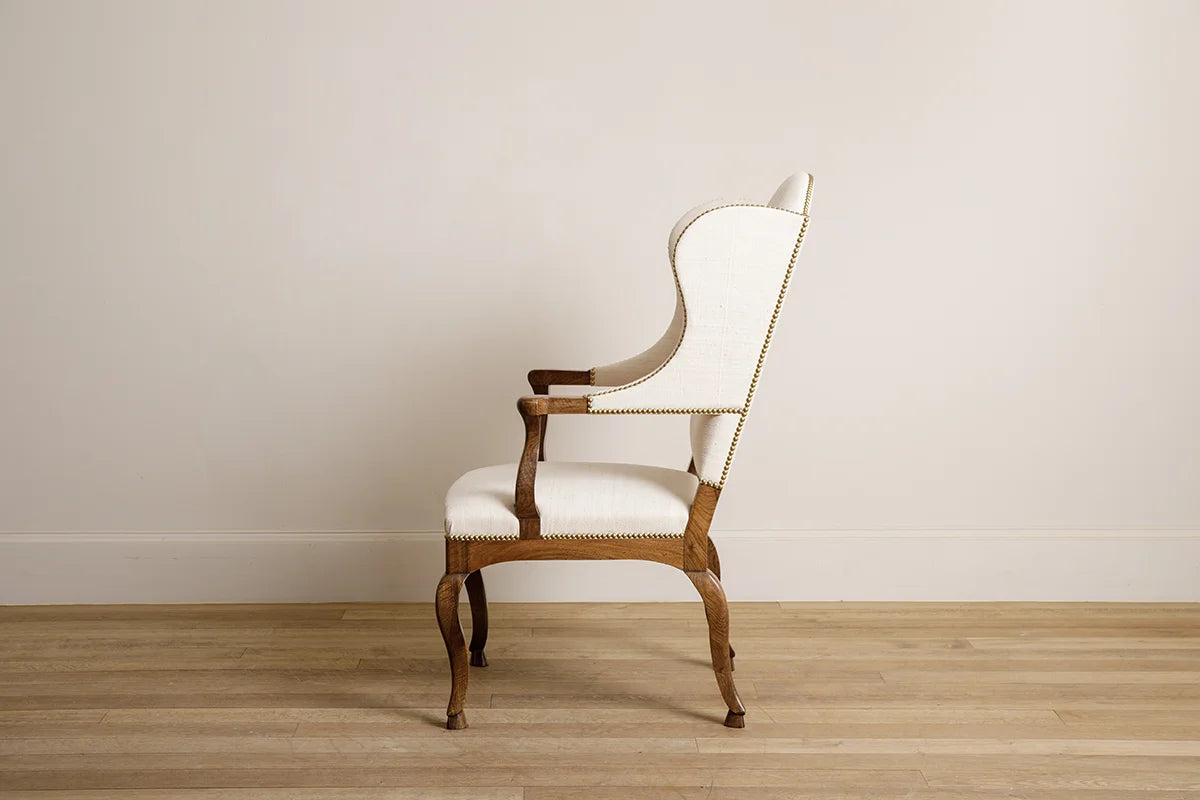 Hoof Chair - English Walnut - antique finish
