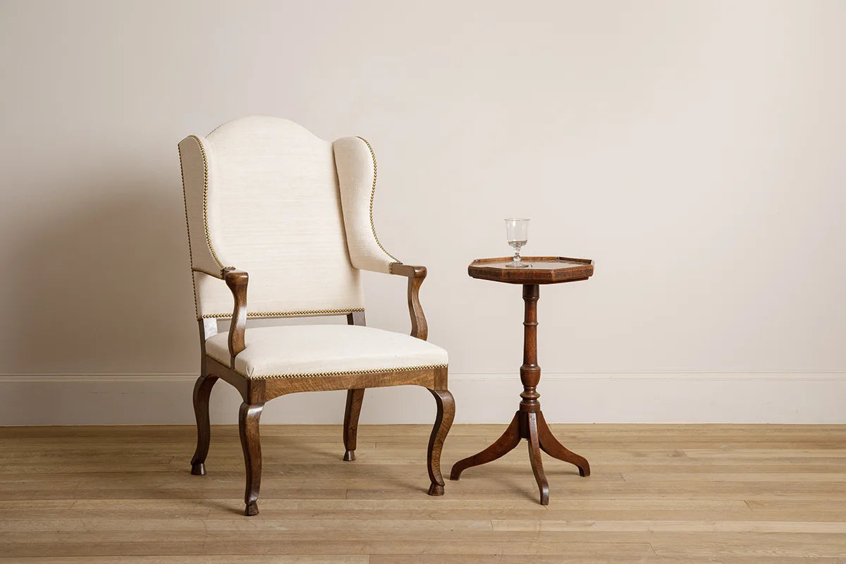 Hoof Chair - English Walnut - antique finish