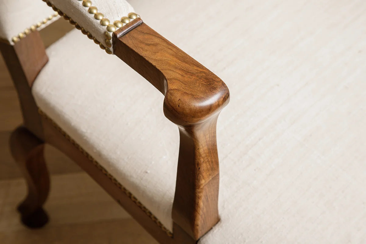 Hoof Chair - English Walnut - antique finish
