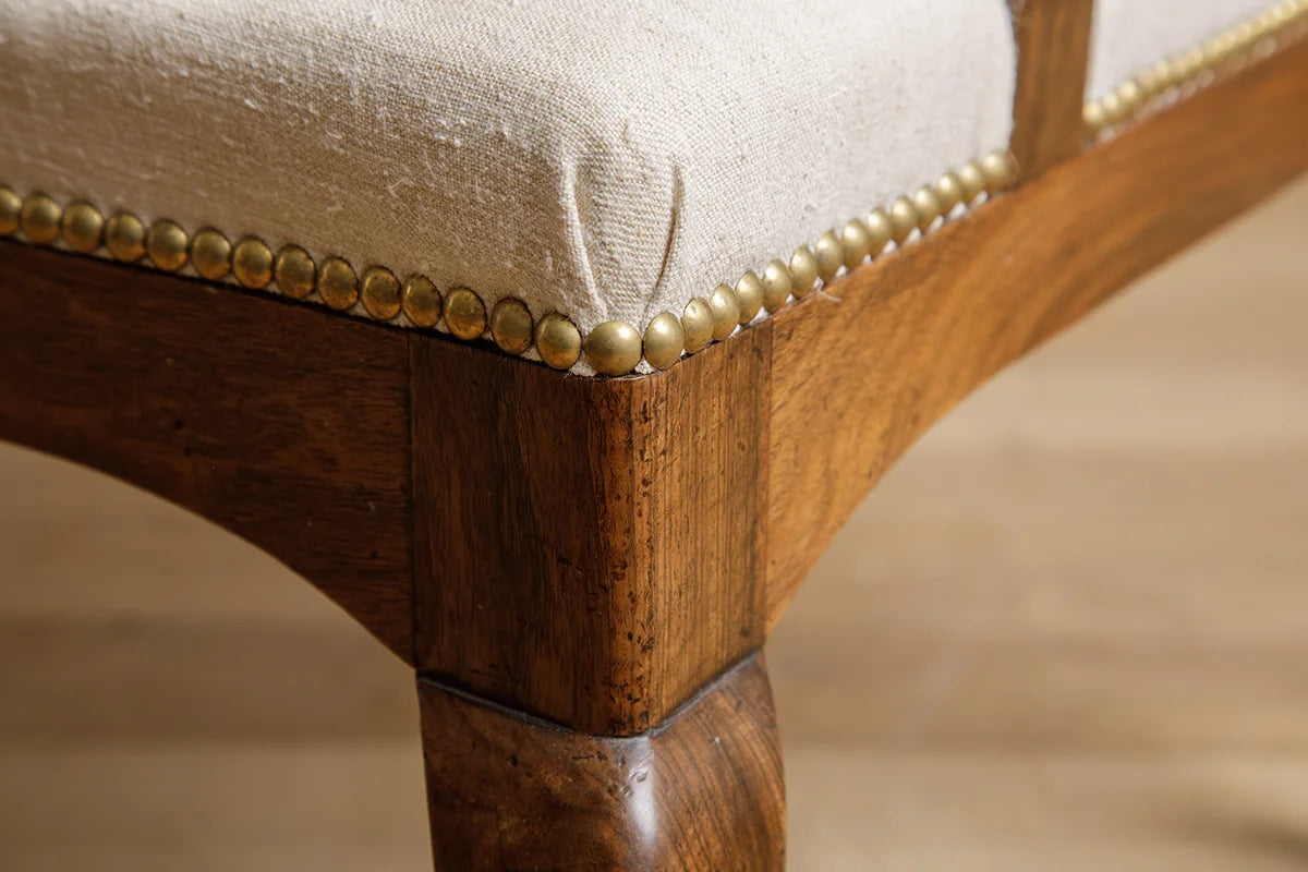 Hoof Chair - English Walnut - antique finish