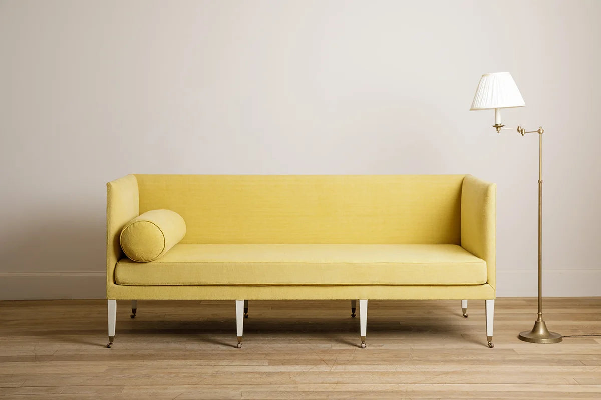 Katzsic Sofa - Solid Beech - hand painted legs