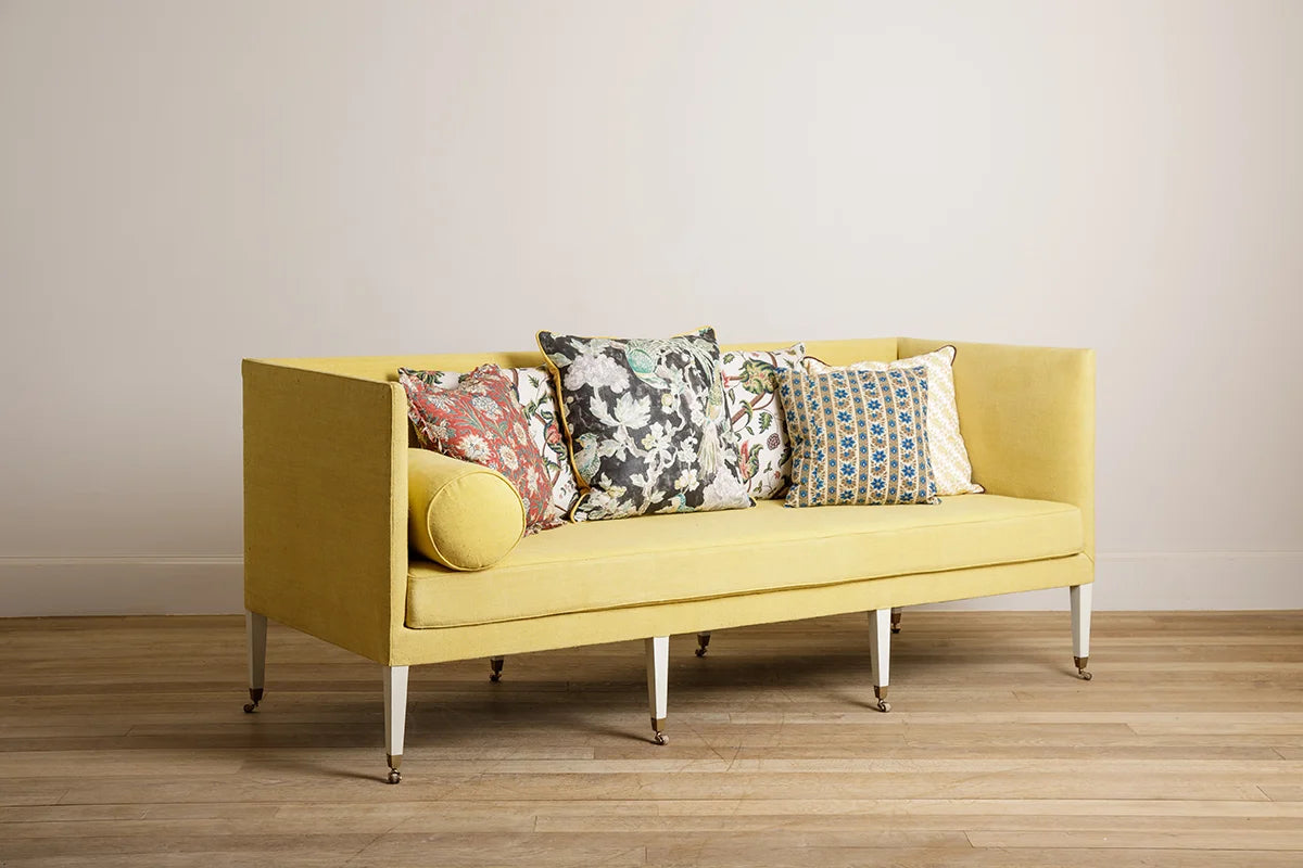 Katzsic Sofa - Solid Beech - hand painted legs