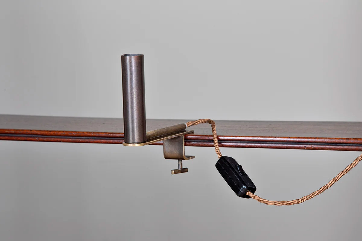 Library Light - Patinated Brass & Copper