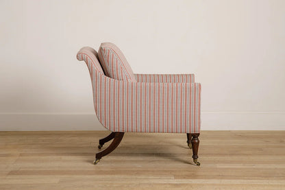 Lyre Chair - Walnut - antique mahogany finish