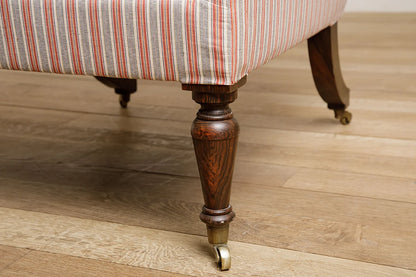Lyre Chair - Walnut - antique mahogany finish