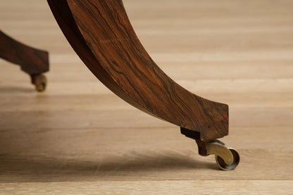 Lyre Chair - Walnut - antique mahogany finish