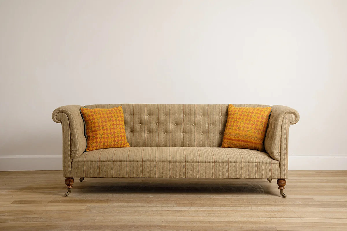 Mr Picket Sofa - Walnut - oiled & waxed