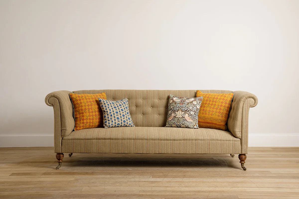 Mr Picket Sofa - Walnut - oiled & waxed