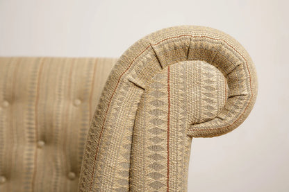 Mr Picket Sofa - Walnut - oiled & waxed