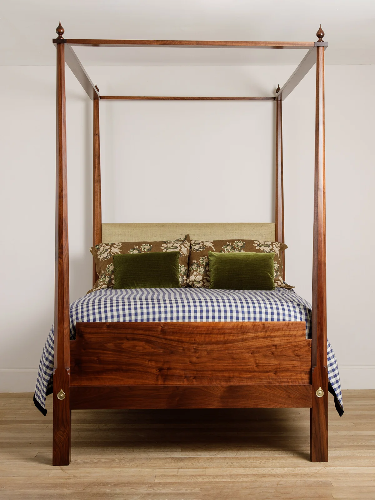 New Gloucester Bed Queen - Oiled & Waxed American Black Walnut