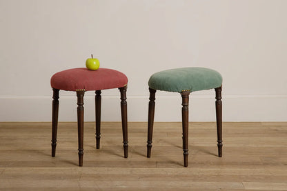 Norfolk Stool - Walnut - Antique Mahogany Finish