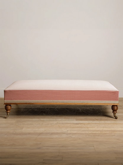 Paxton Footstool - Walnut - oiled & waxed