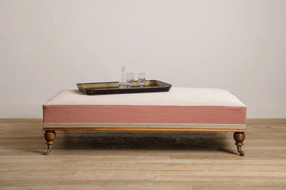Paxton Footstool - Walnut - oiled & waxed