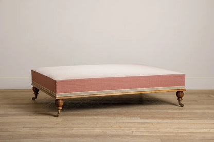 Paxton Footstool - Walnut - oiled & waxed