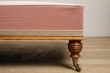 Paxton Footstool - Walnut - oiled & waxed