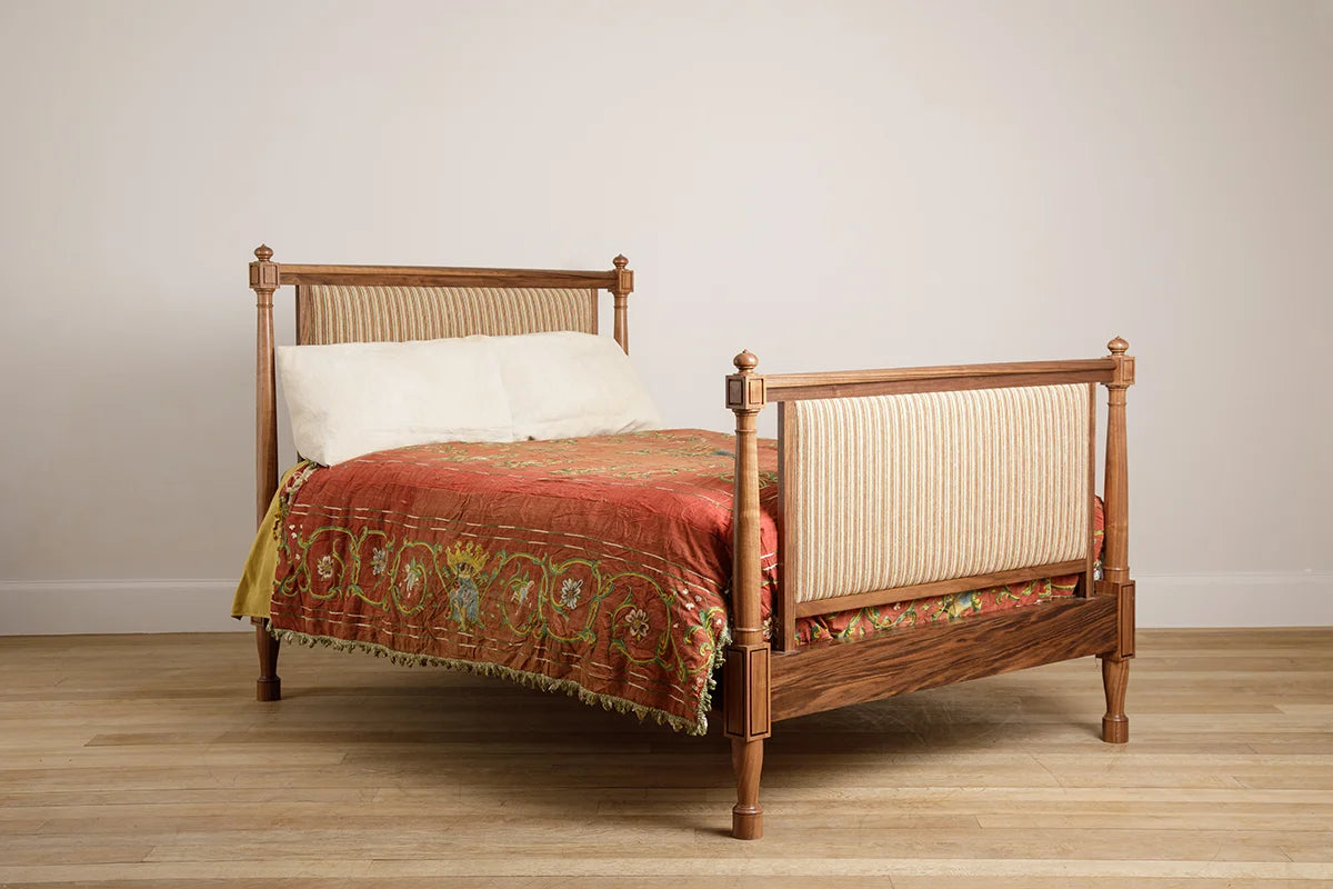 Pembroke Bed Queen - Oiled & Waxed American Black Walnut
