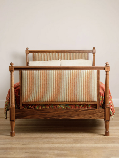 Pembroke Bed Queen - Oiled & Waxed American Black Walnut