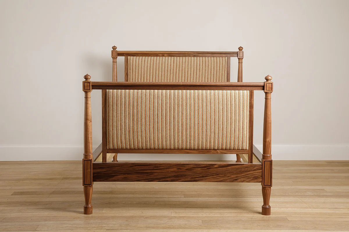 Pembroke Bed Queen - Oiled & Waxed American Black Walnut