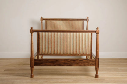 Pembroke Bed Queen - Oiled & Waxed American Black Walnut
