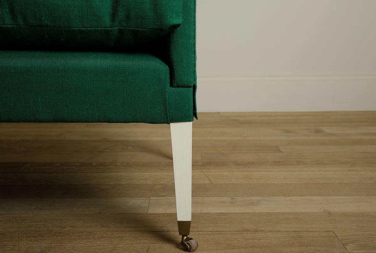Sargeant Sofa - Solid Beech - hand painted legs
