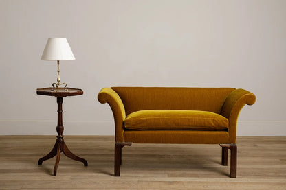Seymour Window Seat - Walnut - antique mahogany finish