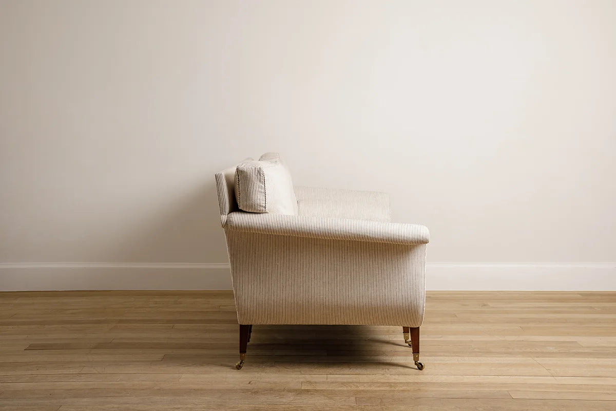 Sophie Sofa - Walnut - antique mahogany finish