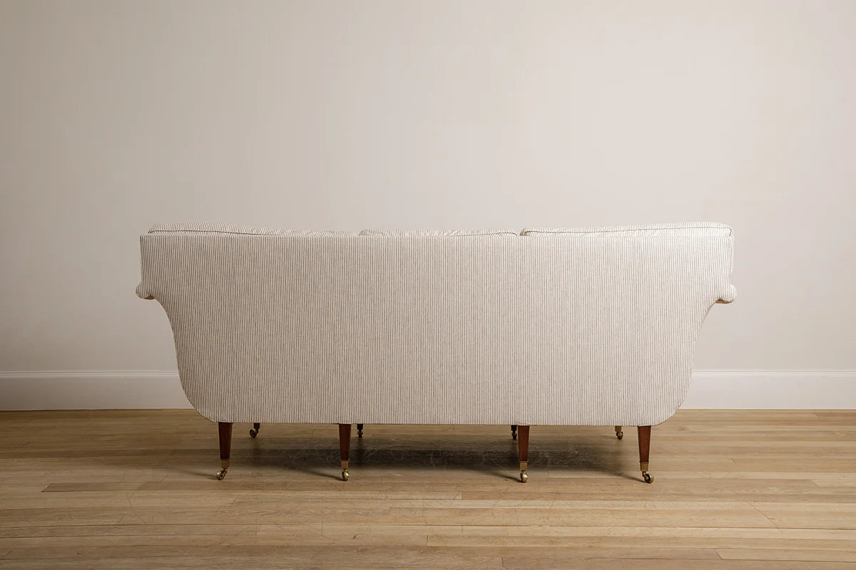 Sophie Sofa - Walnut - antique mahogany finish