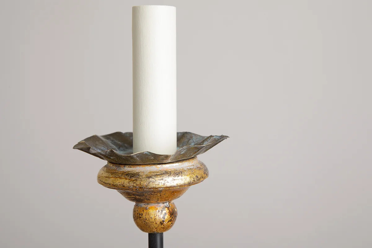 Sorrento Chandelier - Antique polished Walnut