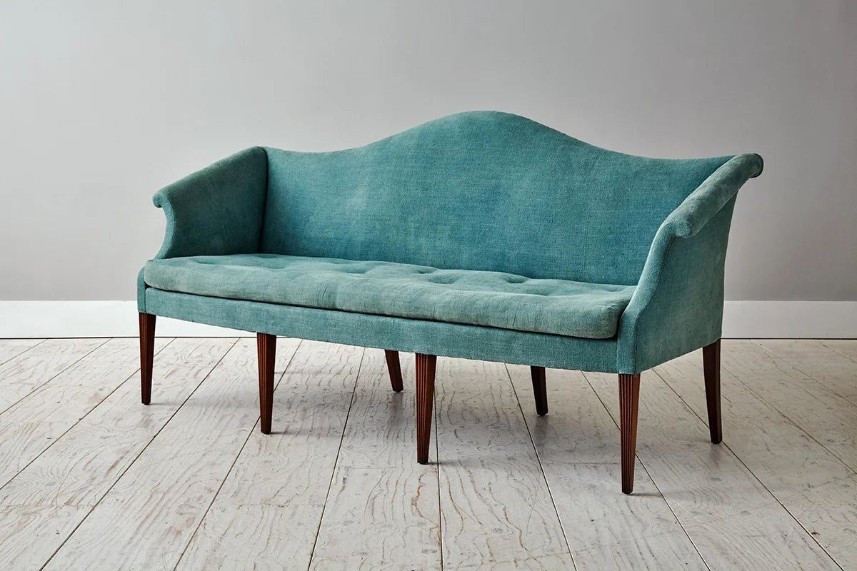Tindley Sofa - Walnut - antique mahogany finish