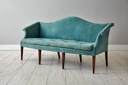 Tindley Sofa - Walnut - antique mahogany finish