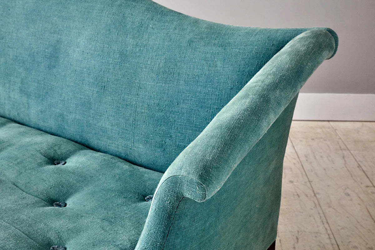 Tindley Sofa - Walnut - antique mahogany finish