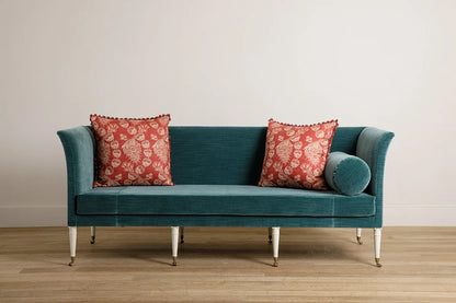 Uppark Sofa - Solid Beech - hand painted legs