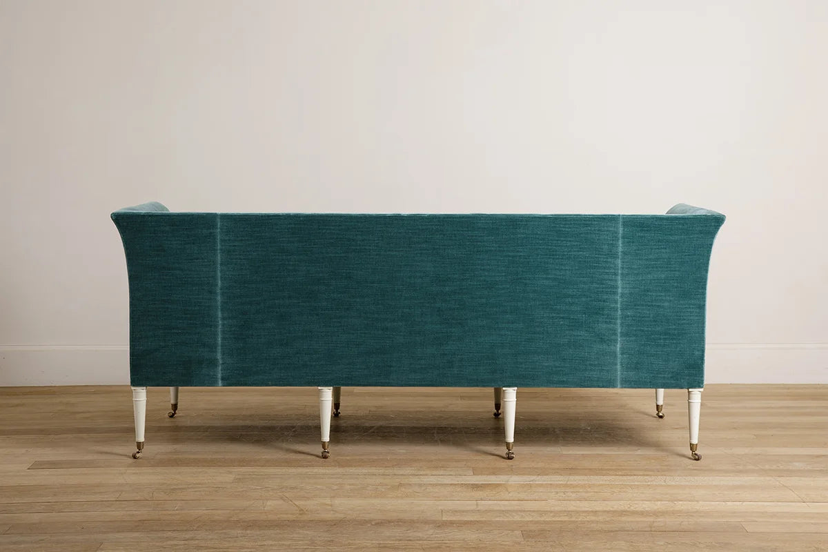 Uppark Sofa - Solid Beech - hand painted legs